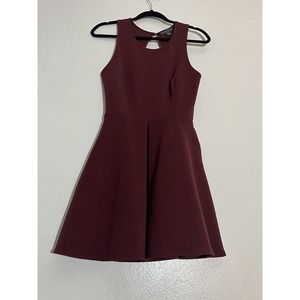 Kendall And Kylie Cocktail Burnt Red Dress Size Medium